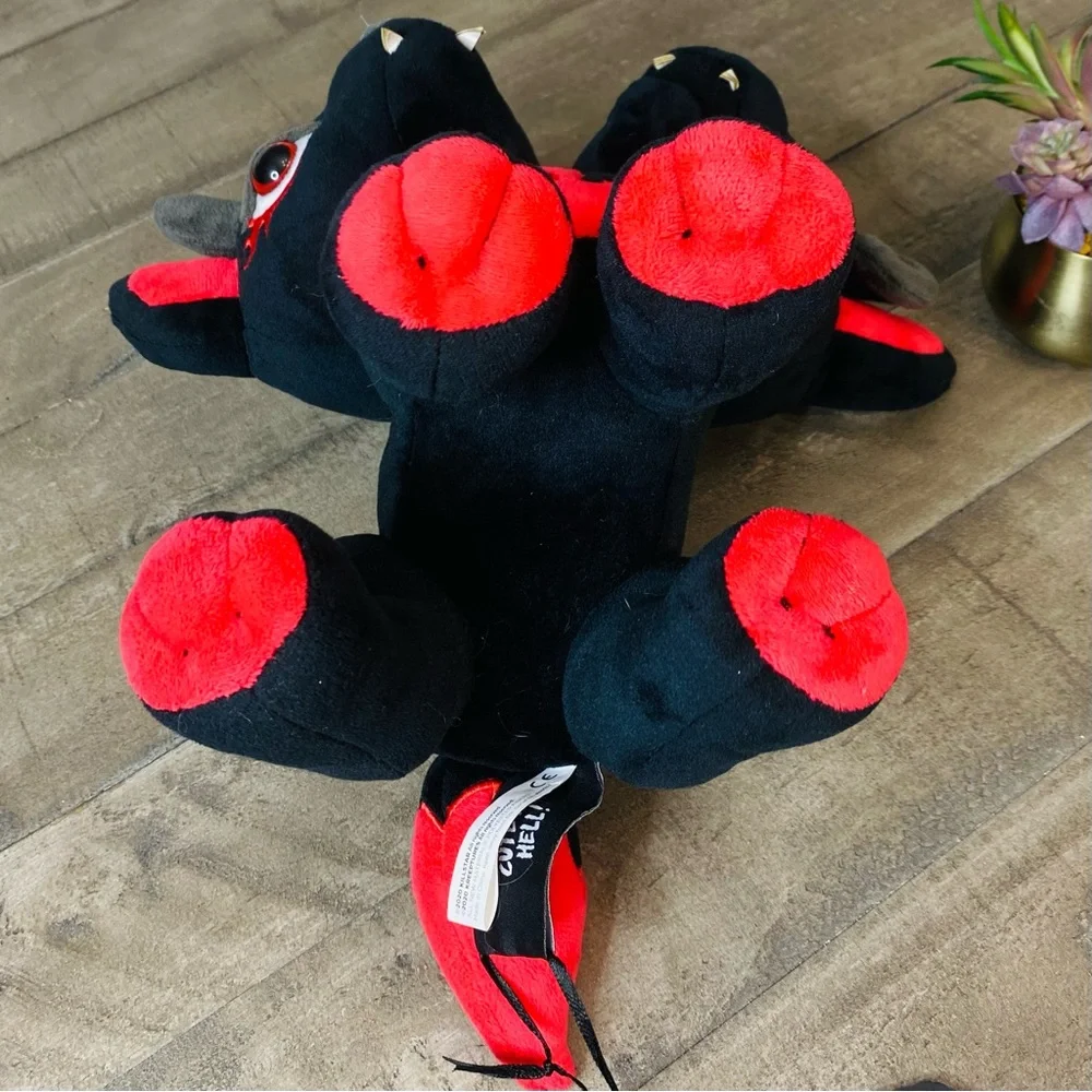Killstar Kreepture -‎ Hellhound 2020 Two-Headed Dog Goth Stuffy Plush New